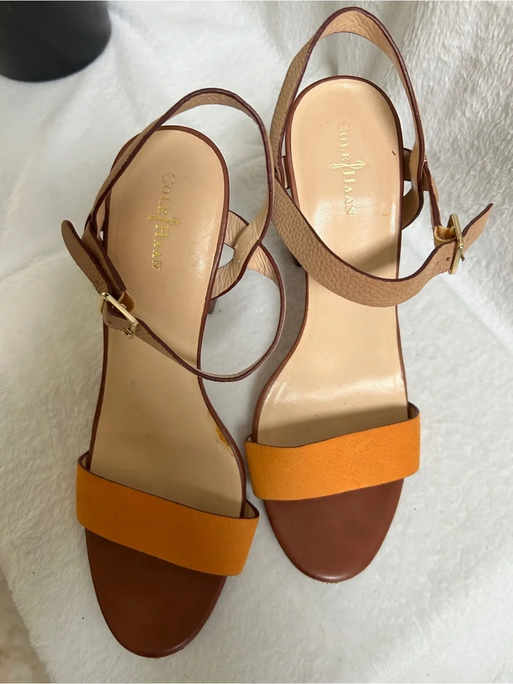 Cole Haan strappy block